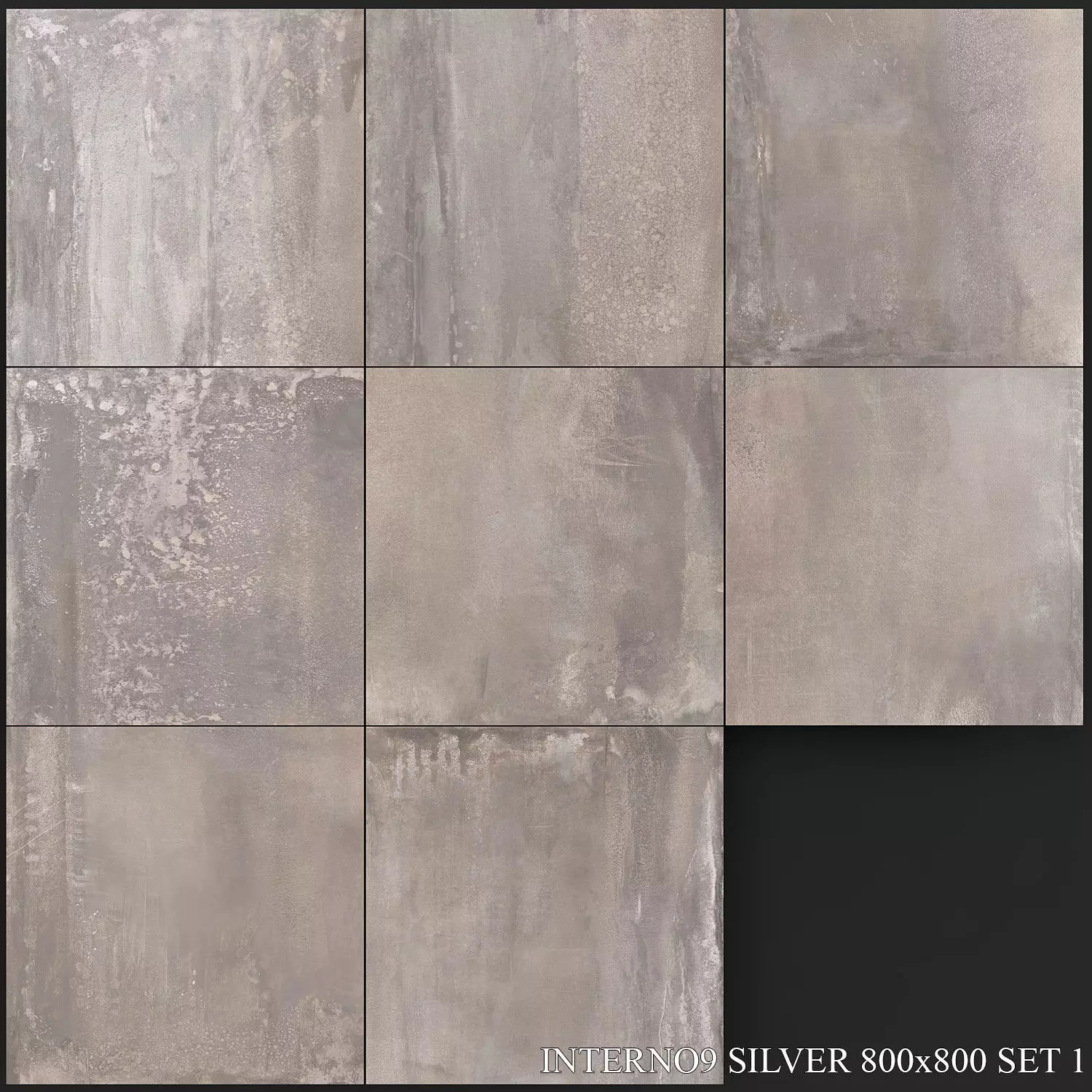 ABK Interno9 Silver 800x800 Set 1 3D model_0