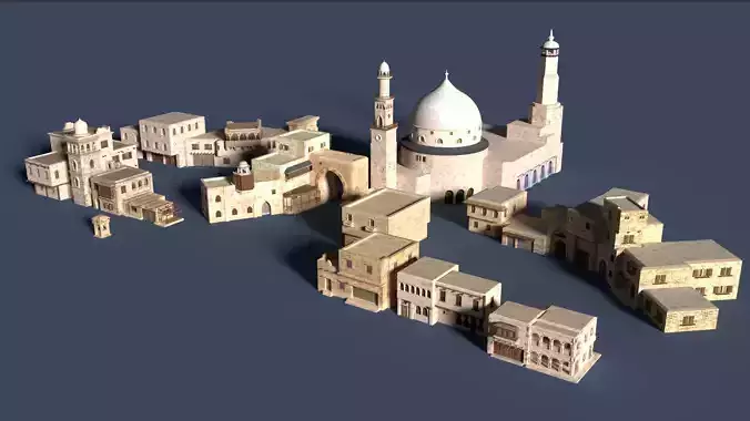 ancient arabian buildings