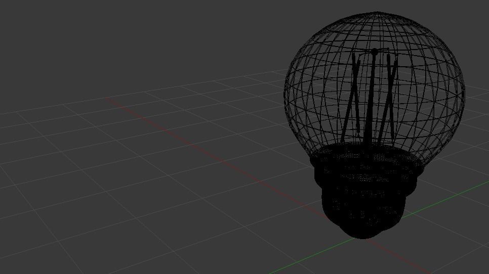Light bulb - LED Filament 3D model_18