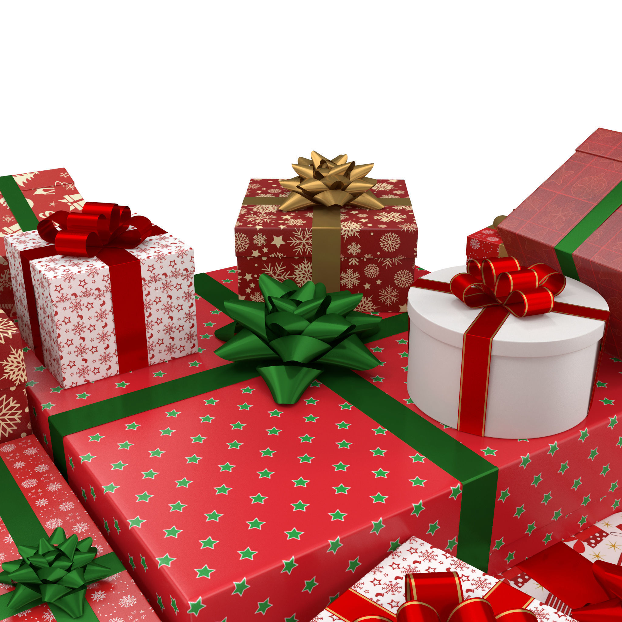 Christmas Gifts 1 3D model_5