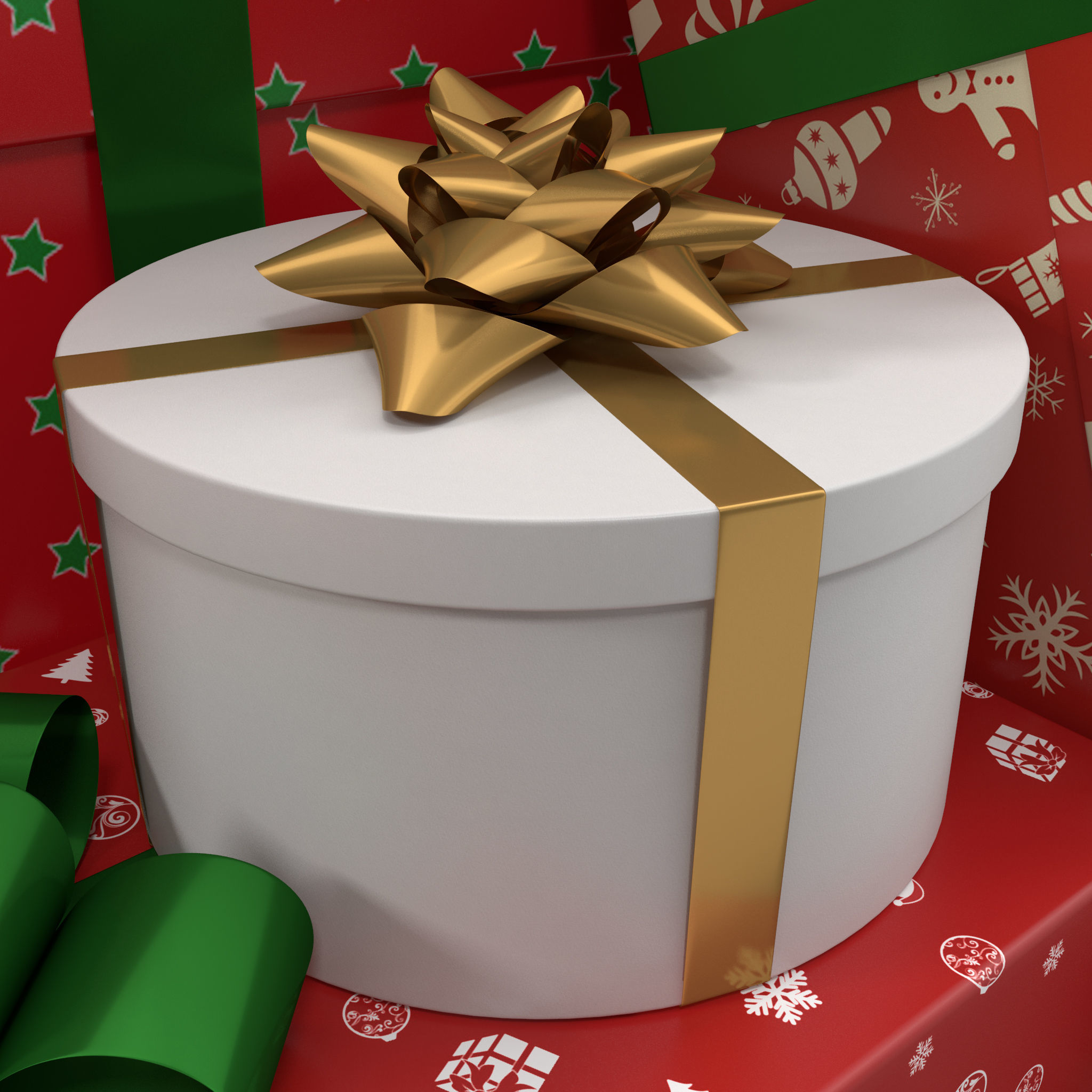 Christmas Gifts 1 3D model_11