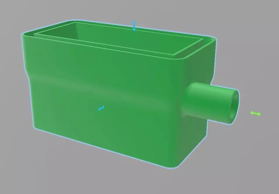 condensate drain 3D print model