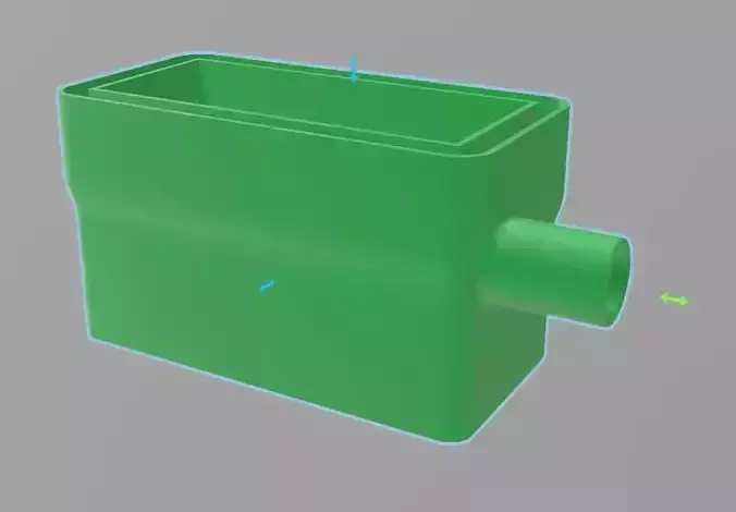 condensate drain 3D print model
