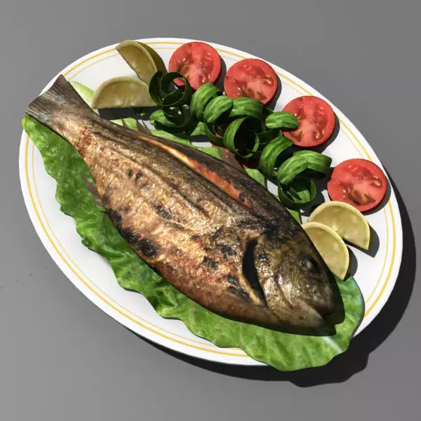 Food Fish 3D model