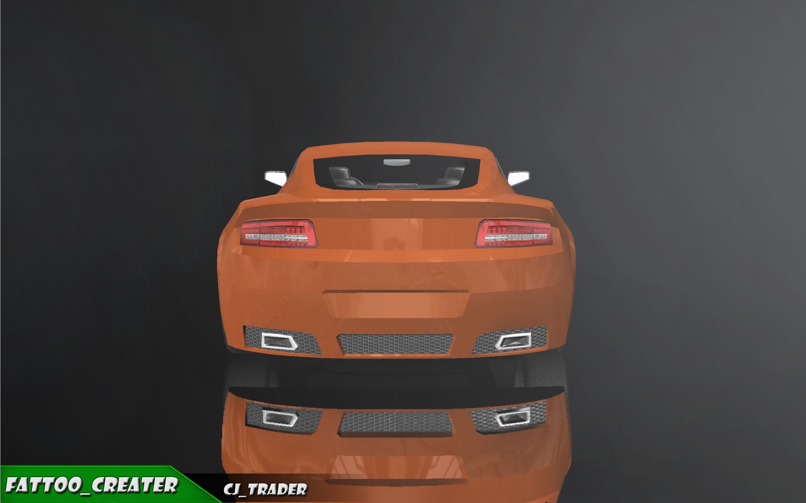 Low-Poly Car Racing  Aston Martin V8 Vantage Lowpoly 3D Model Low-poly 3D model_7