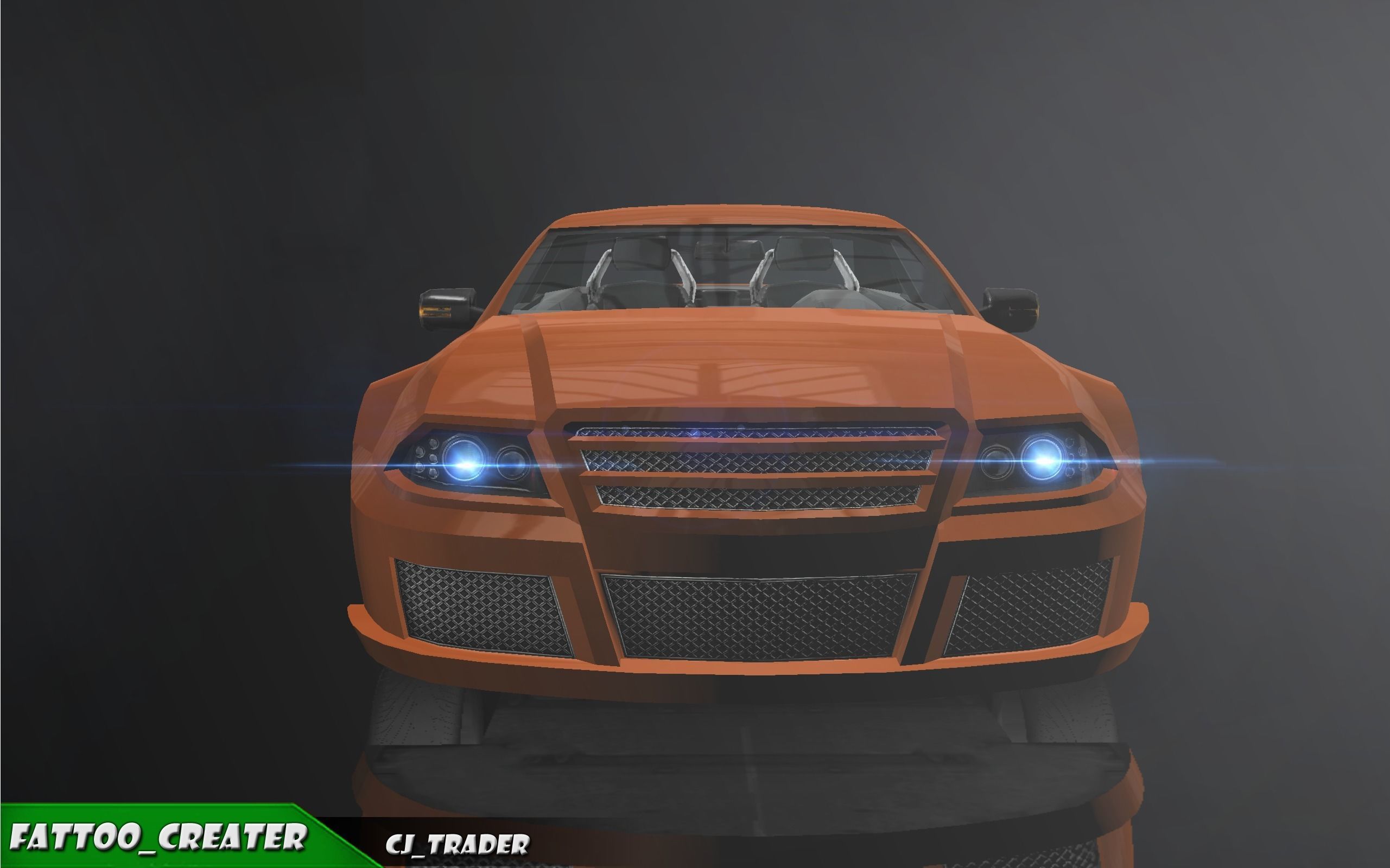 Low-Poly Racing Car Mercedes-Benz SL-Class 3D Model Low-poly 3D model_2