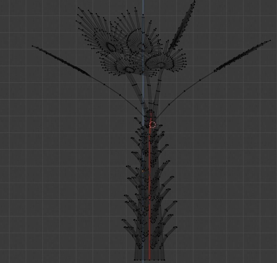 palm tree Free 3D model_5