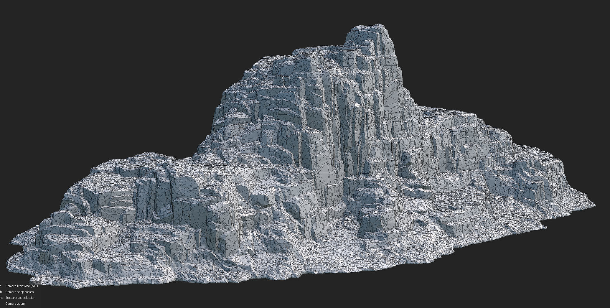 Green Mountain 3D model_5