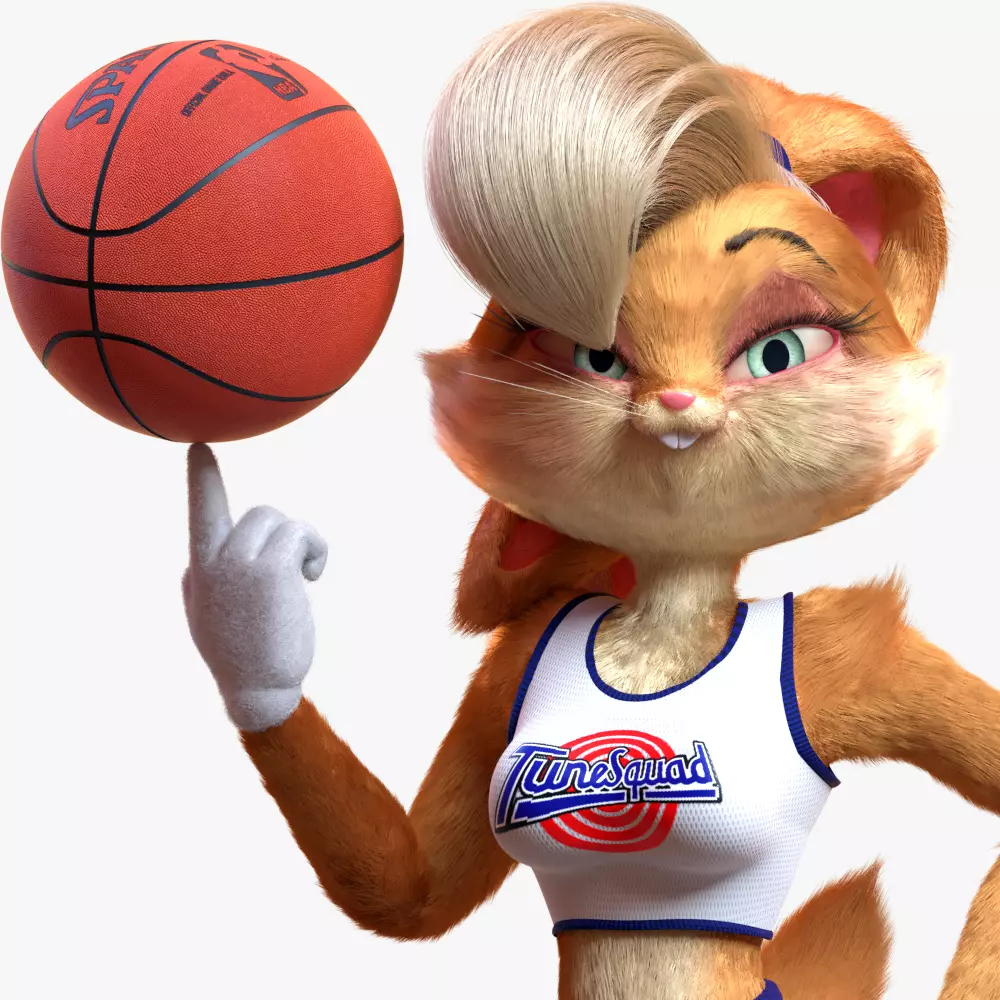 Lola Bunny Rigged  Low-poly 3D model_0