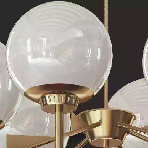 1950s Dining Chandelier from Italy