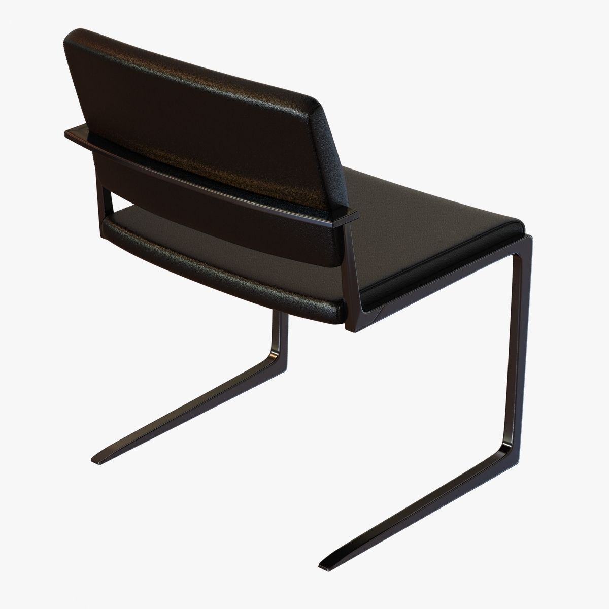 holly hunt shadow dining chair 3D model_2