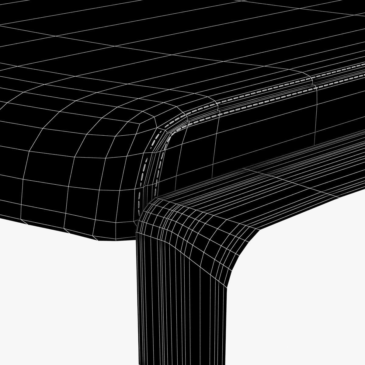 holly hunt shadow dining chair 3D model_7