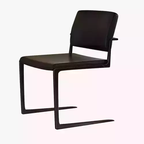 holly hunt shadow dining chair 3D model