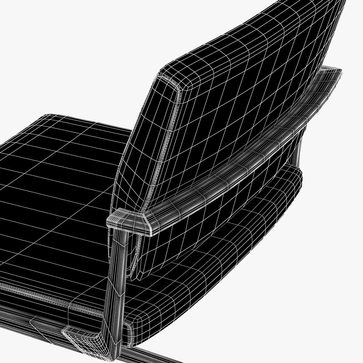 holly hunt shadow dining chair 3D model_11