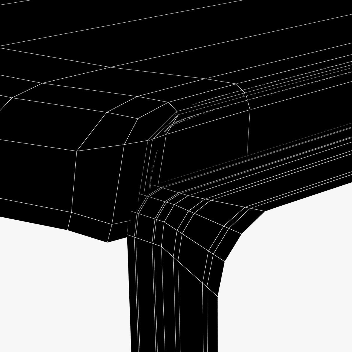 holly hunt shadow dining chair 3D model_6