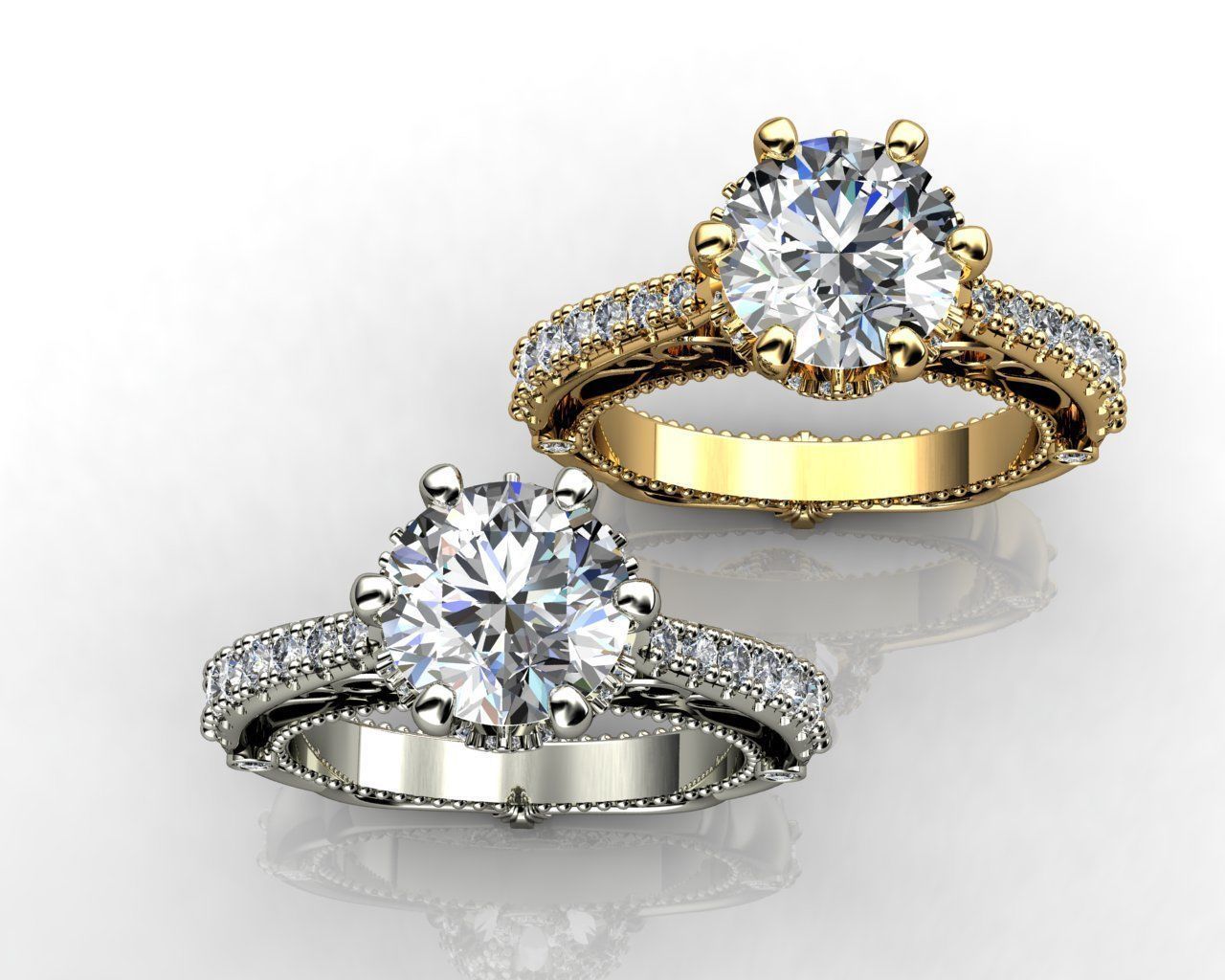 Gold N651 3D print model_9