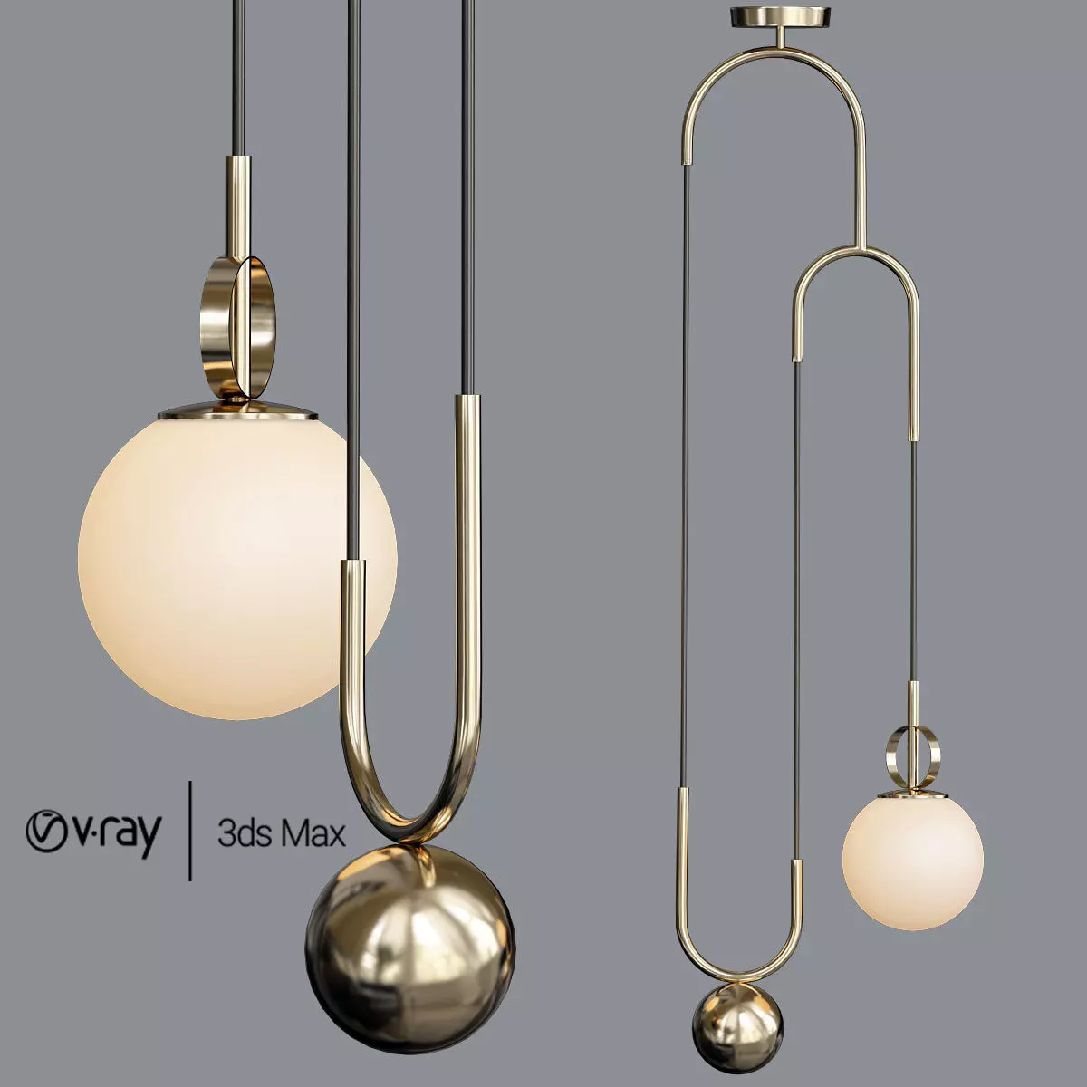 pulley pendant 3D model