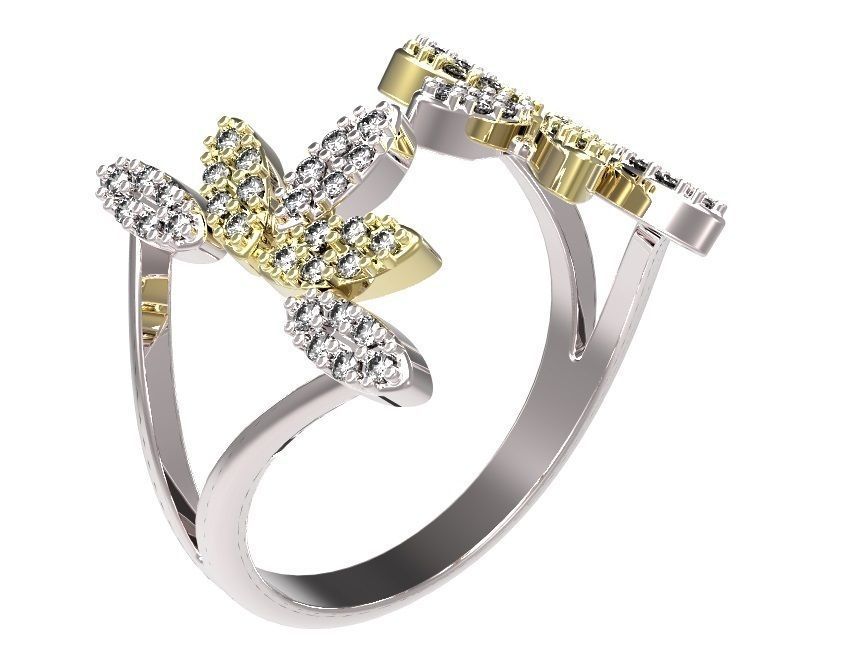 Ring  77-1 3D print model_6