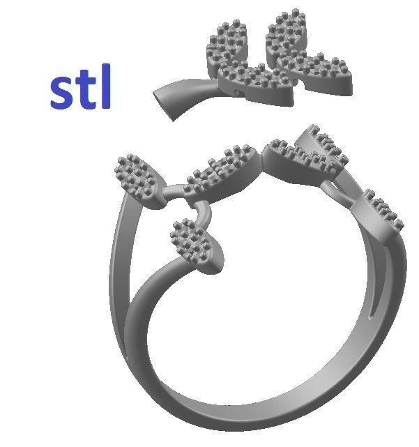 Ring  77-1 3D print model_9