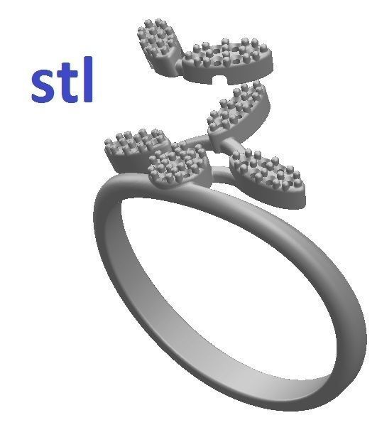 Ring  77-3 3D print model_9