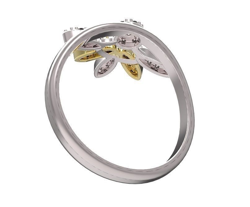 Ring  77-3 3D print model_4