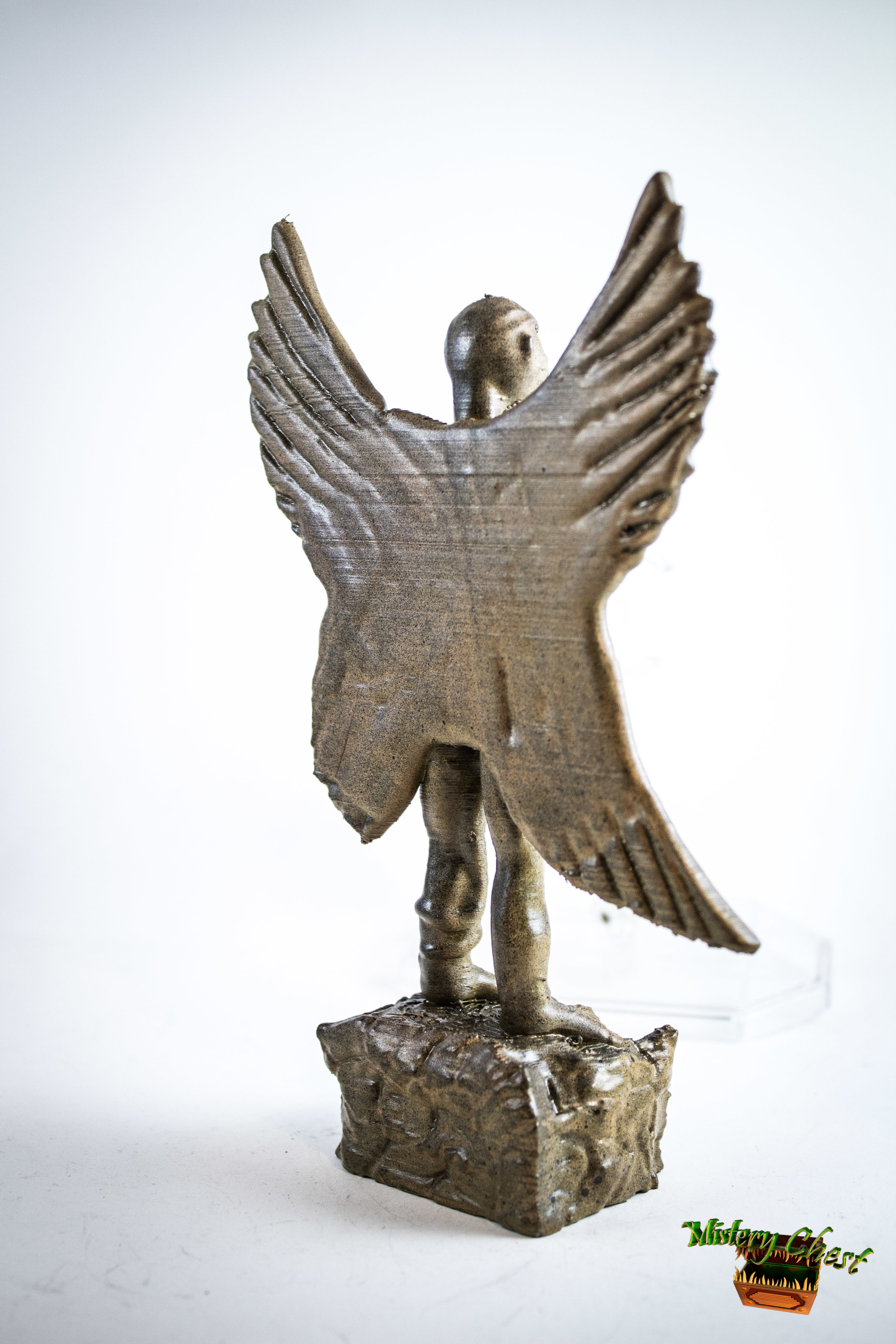 Pazuzu bronze statue of demon with wings 3D model 3D printable | CGTrader