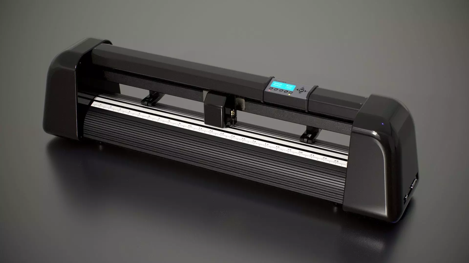 Cutting Plotter Machine Low-poly 3D model_0