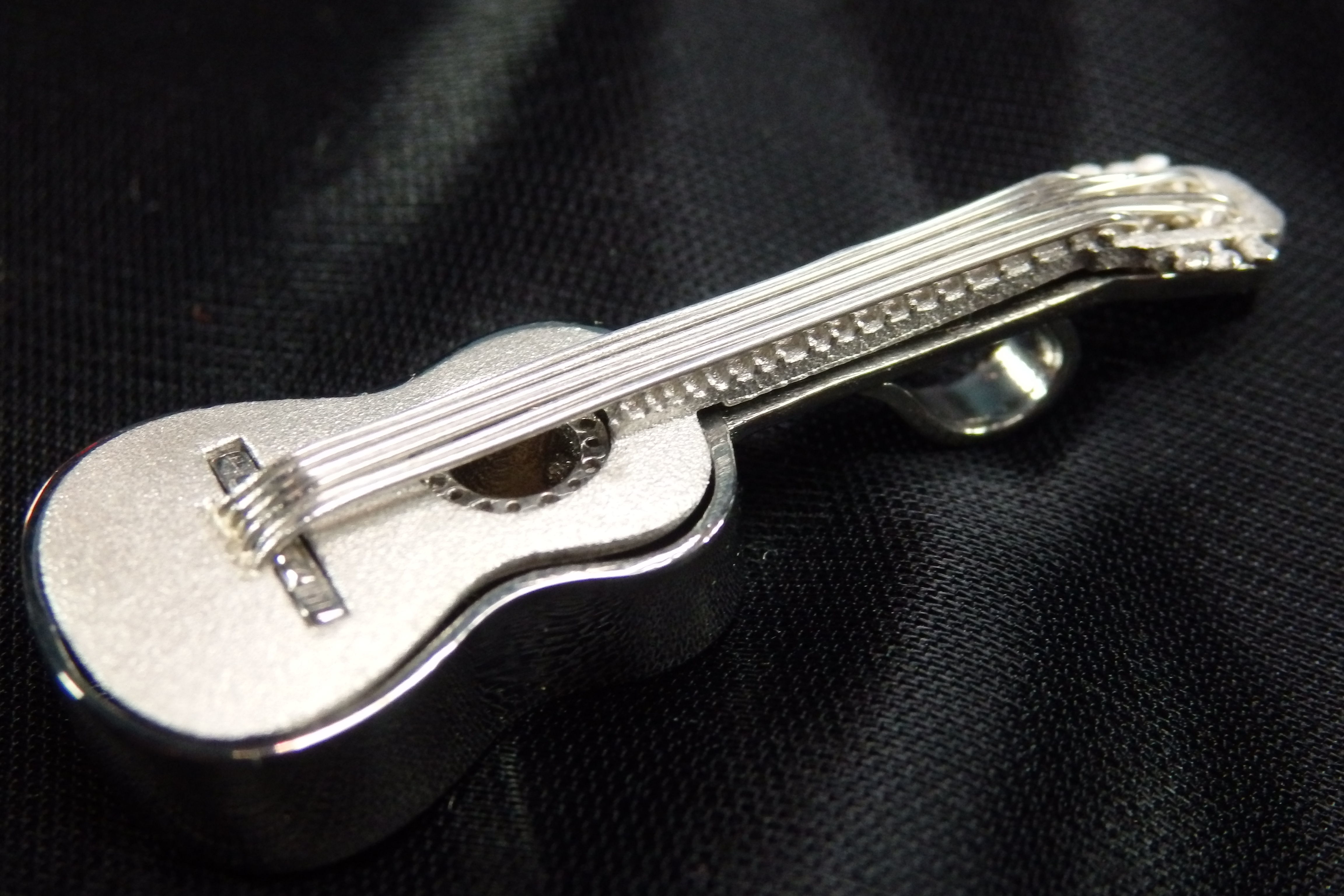 Guitar pendant 3D print model_3