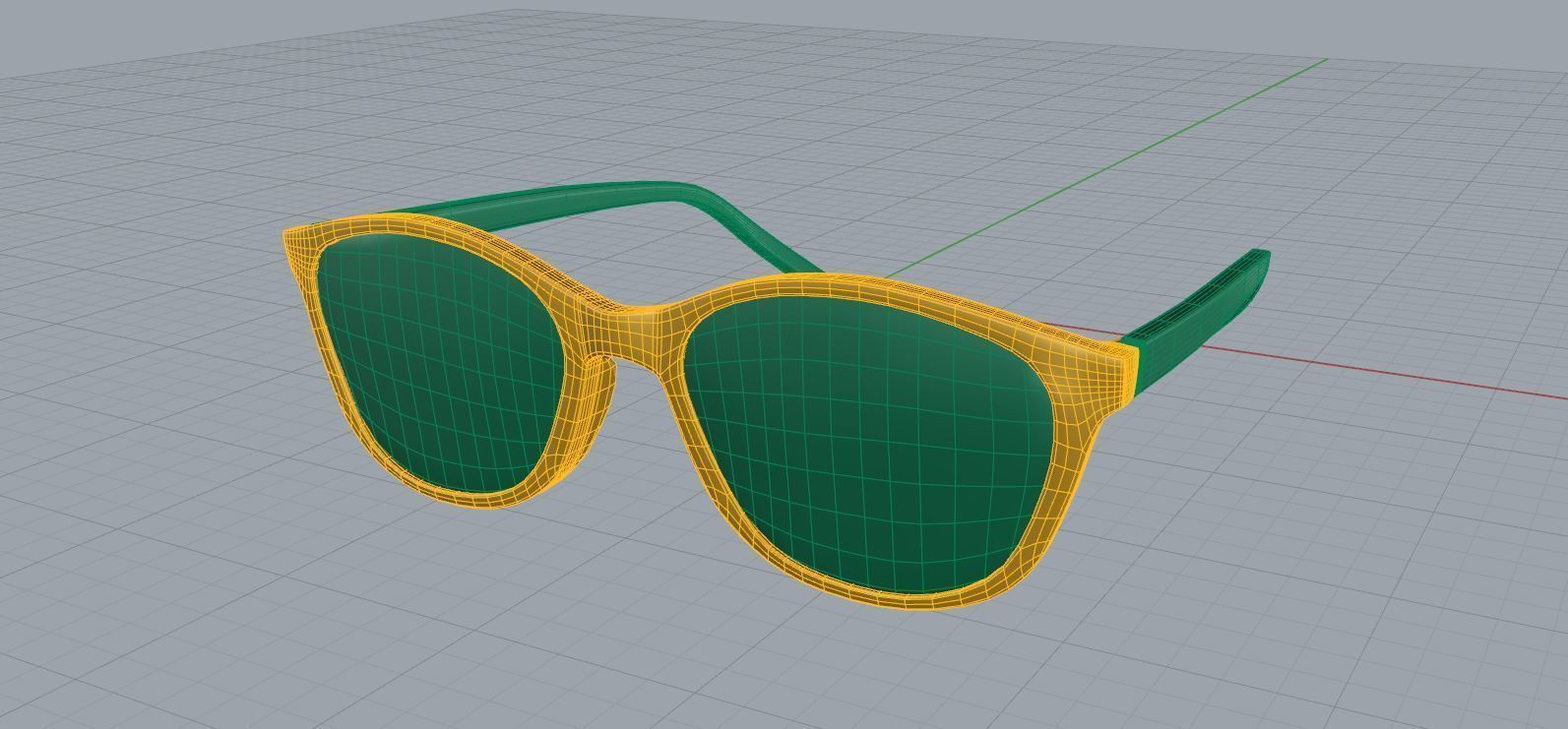 Eyeglasses for Men and Women 3D print model_6