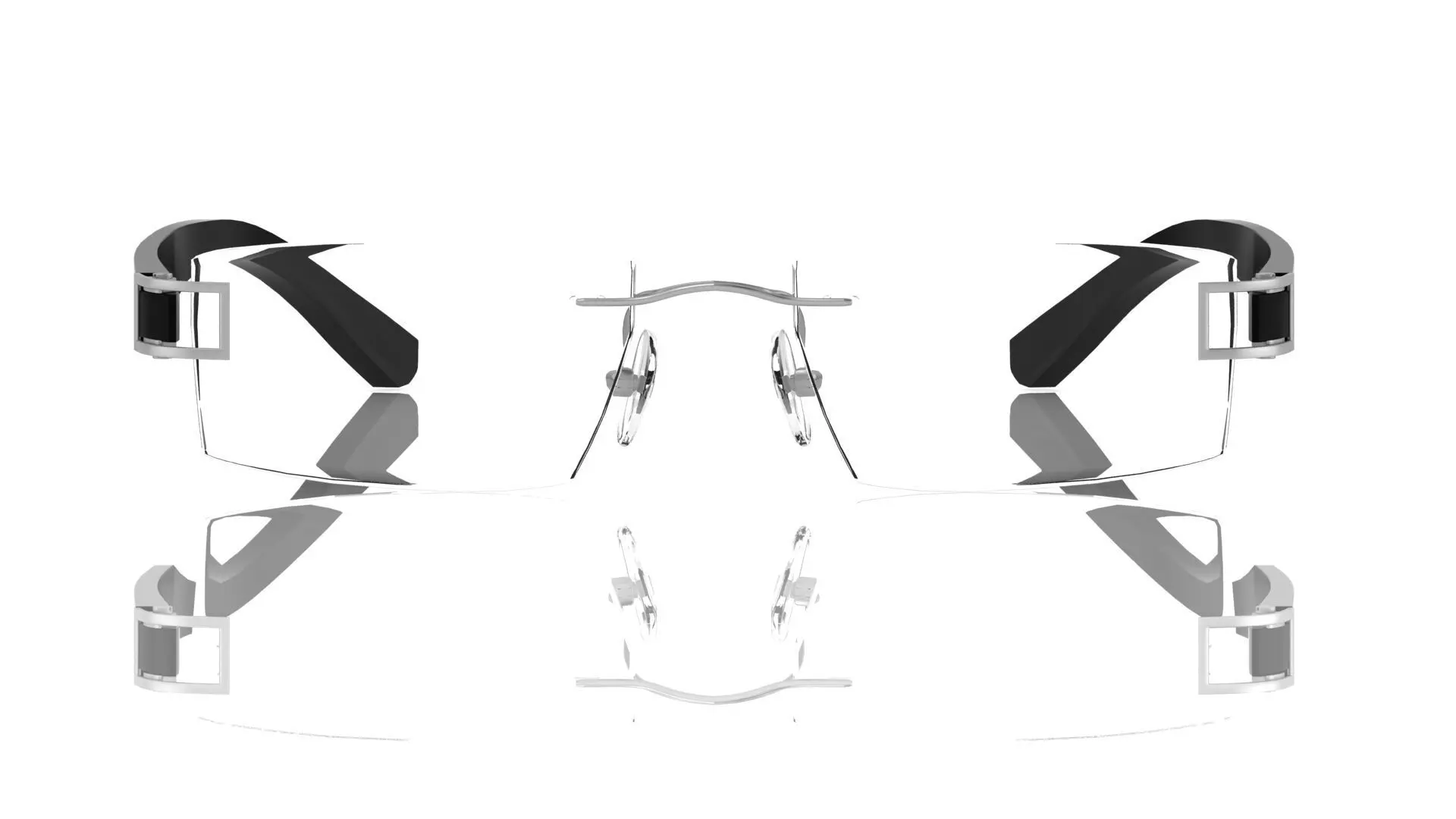 Eyeglasses for Men and Women 3D print model_0