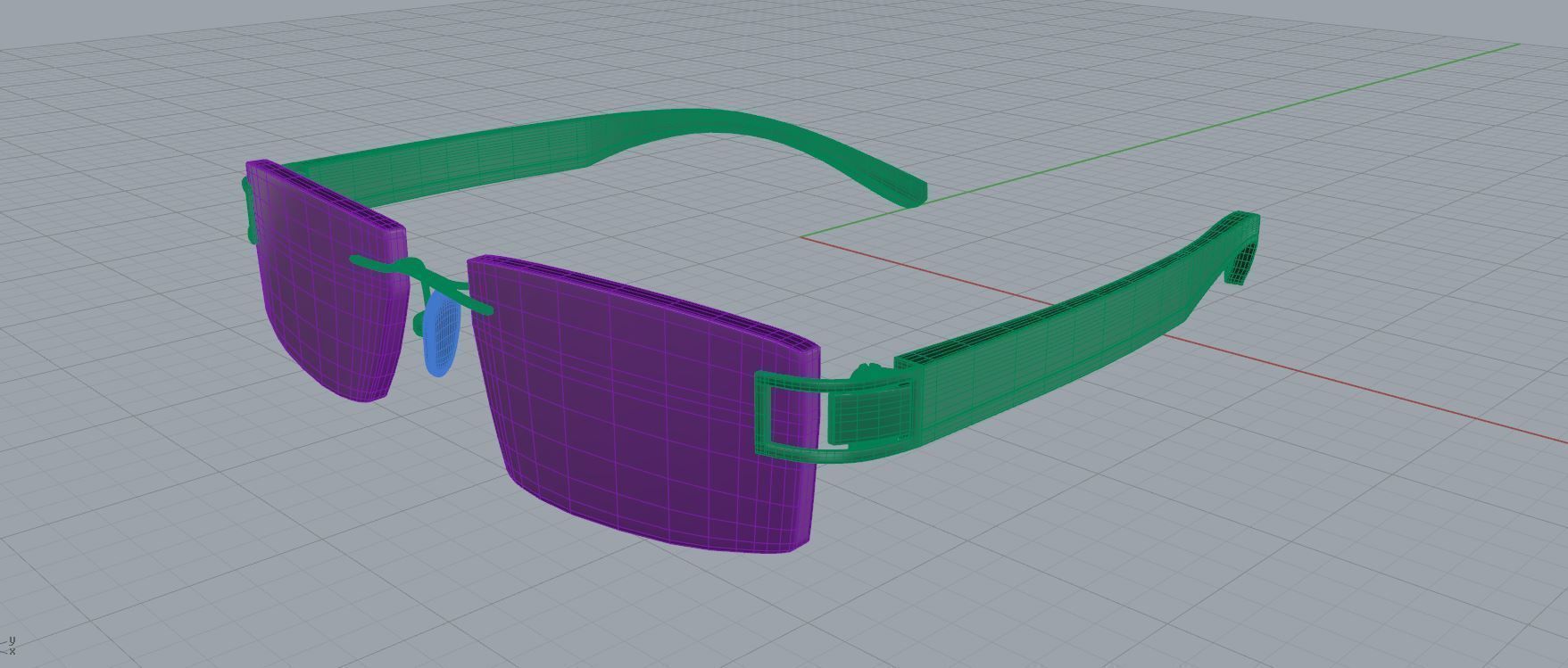 Eyeglasses for Men and Women 3D print model_6