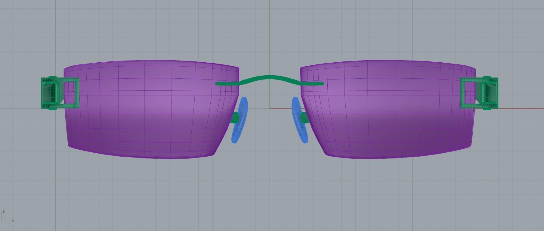 Eyeglasses for Men and Women 3D print model_4