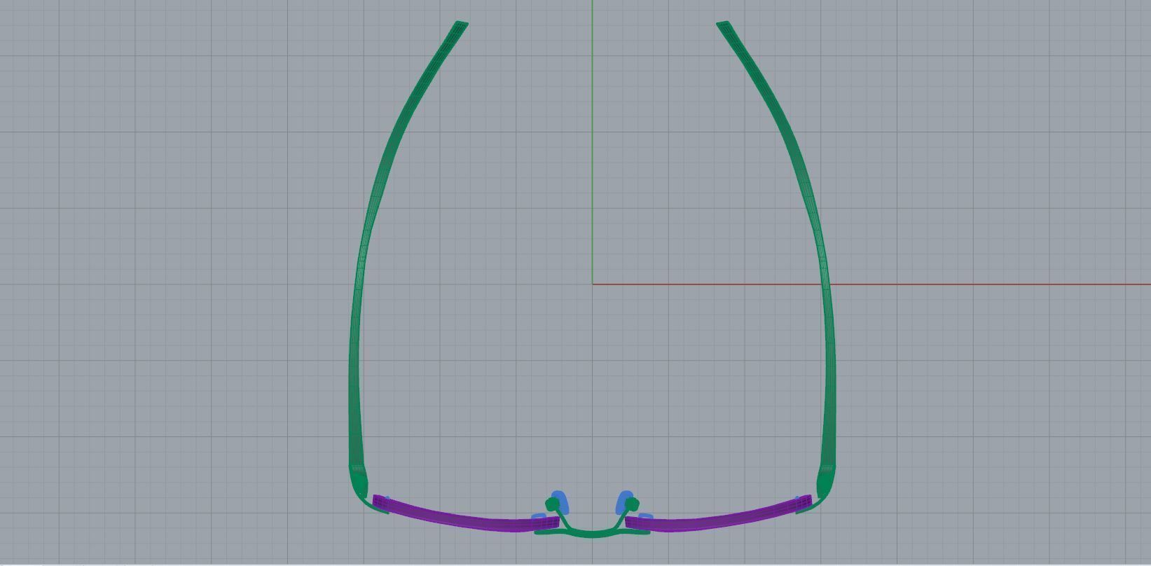 Eyeglasses for Men and Women 3D print model_5