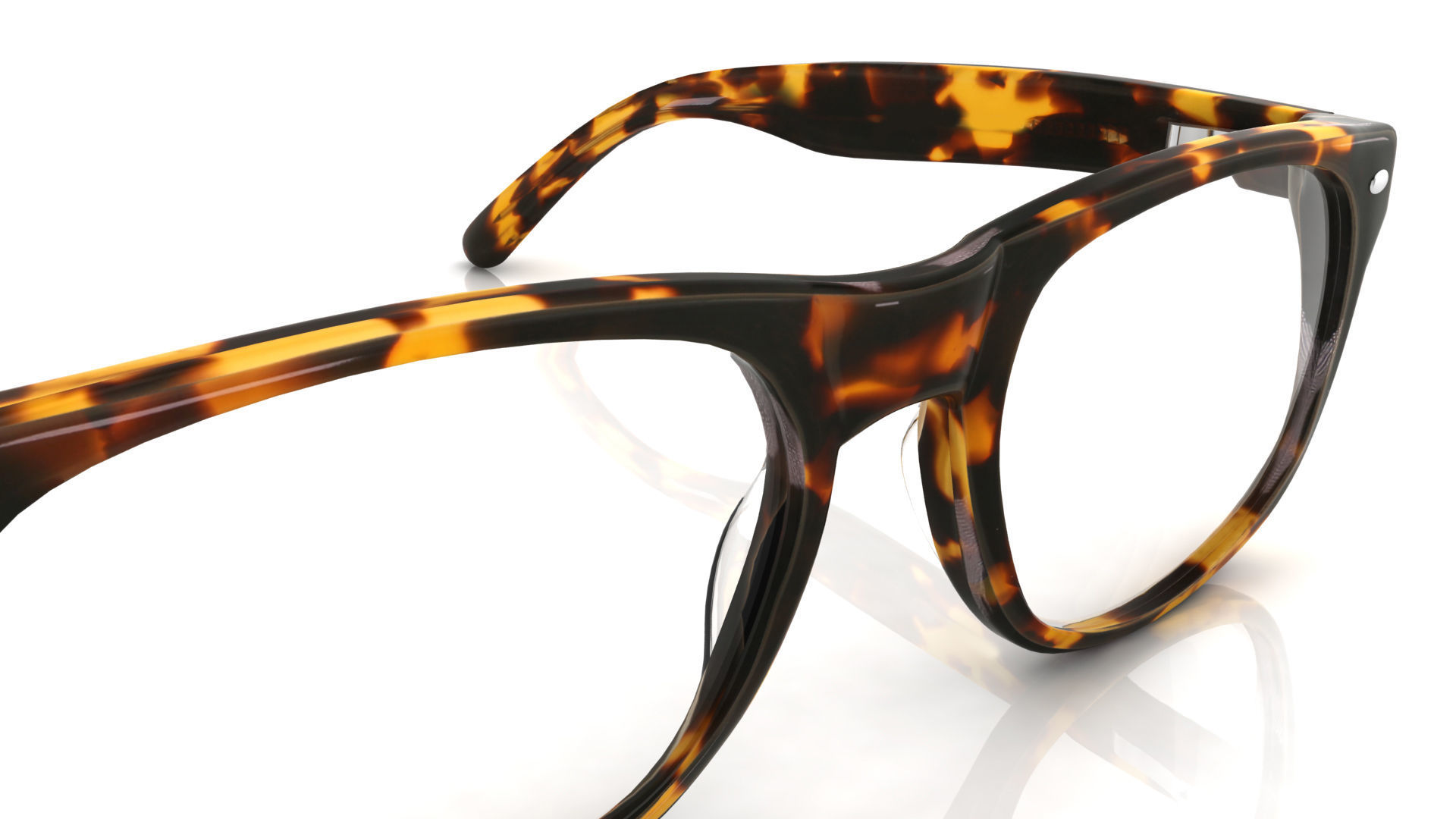 Eyeglasses for Men and Women 3D print model_3