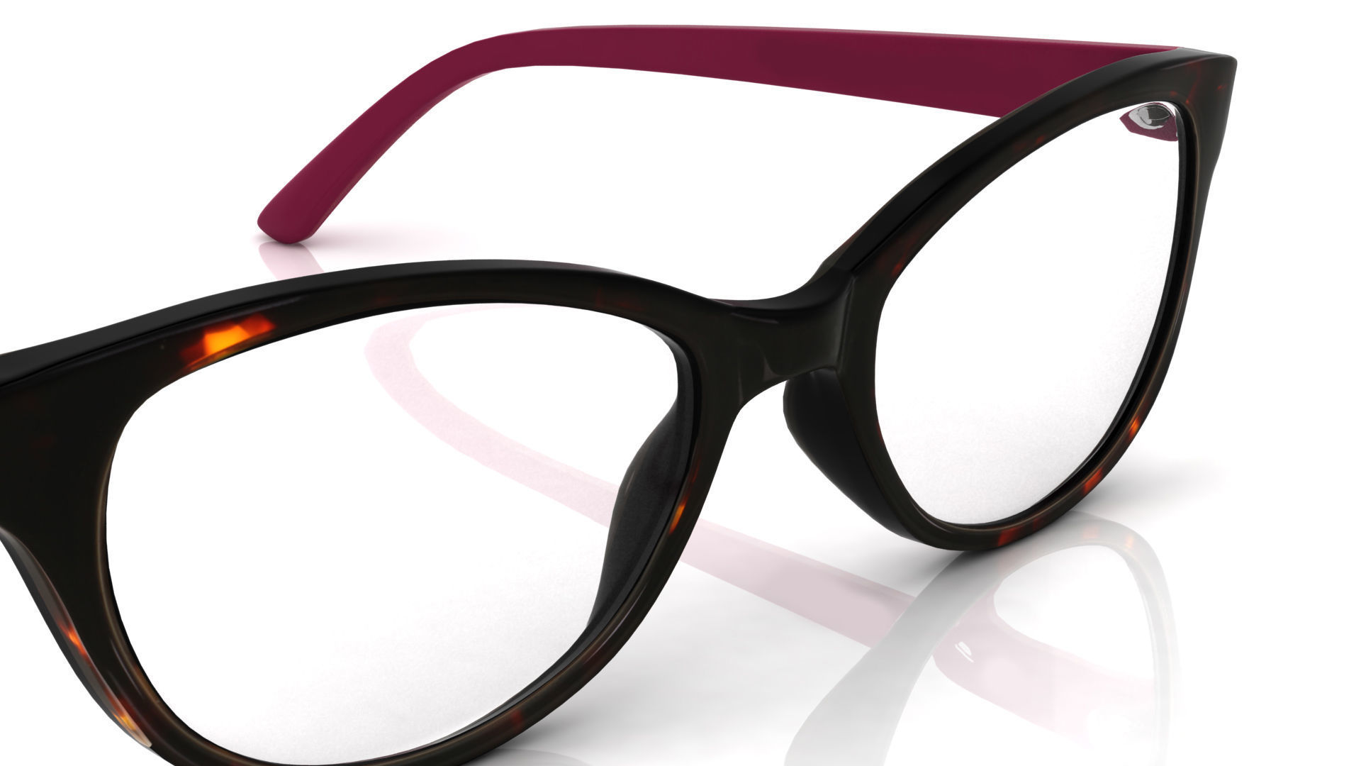 Eyeglasses for Men and Women 3D print model_3