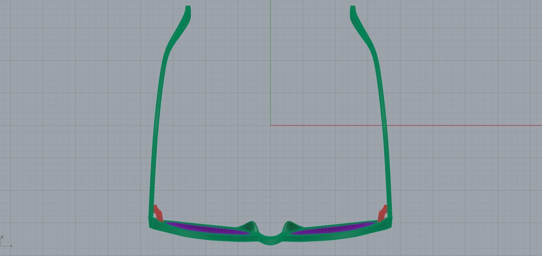 Eyeglasses for Men and Women 3D print model_5