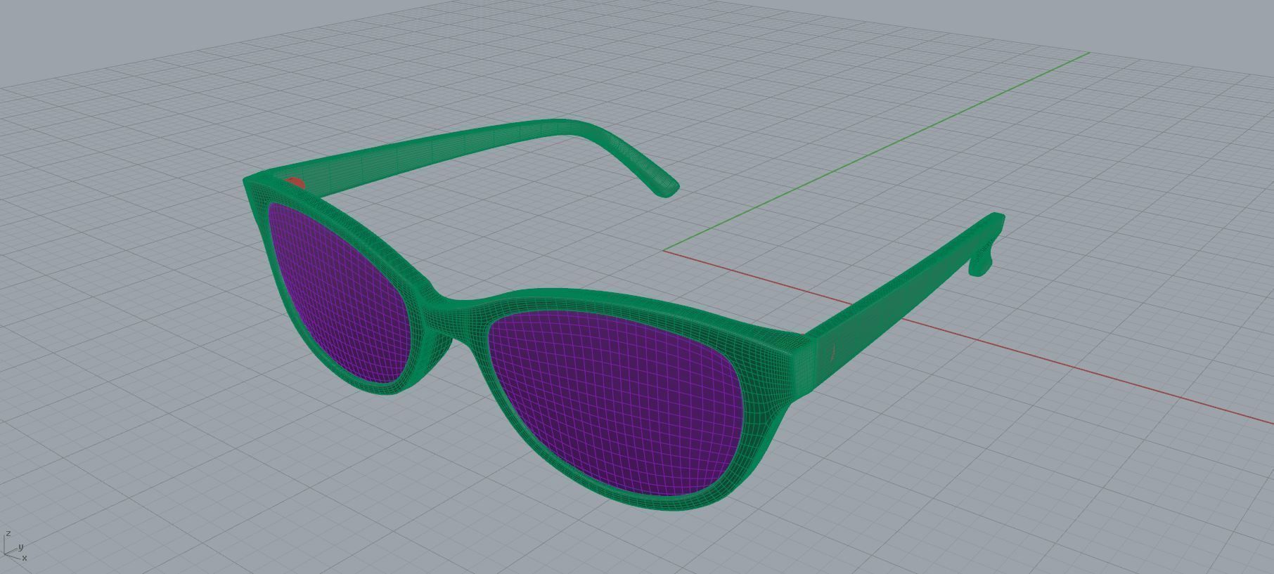 Eyeglasses for Men and Women 3D print model_6
