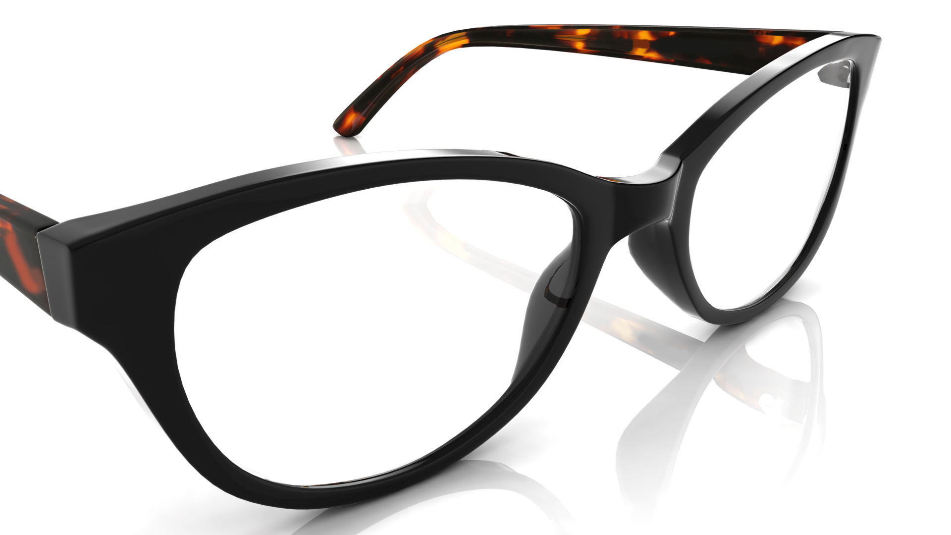 Eyeglasses for Men and Women 3D print model_3