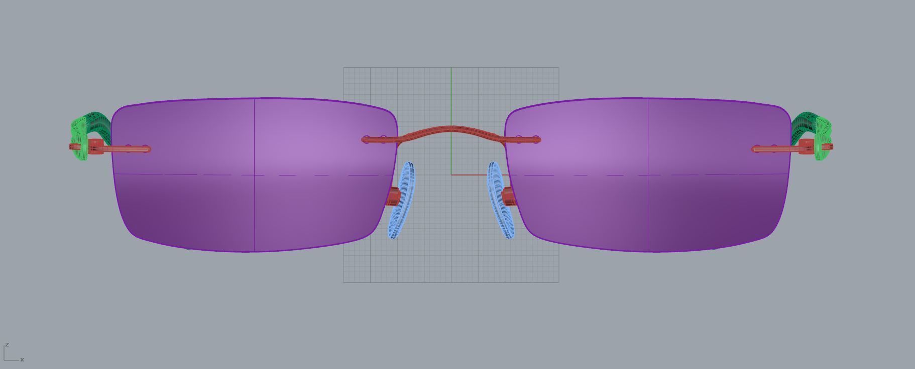 Eyeglasses for Men and Women 3D print model_4