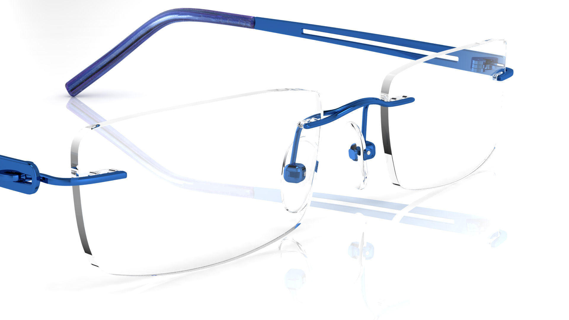 Eyeglasses for Men and Women 3D print model_3