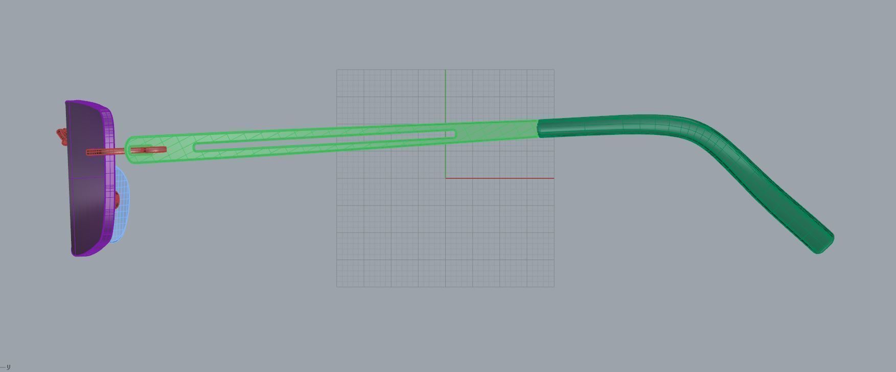 Eyeglasses for Men and Women 3D print model_7