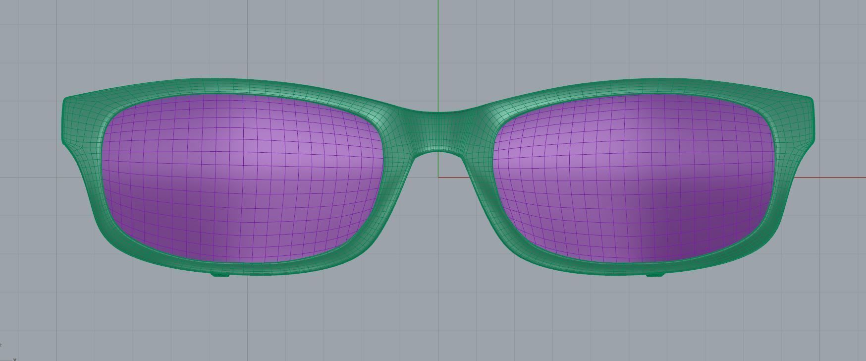 Eyeglasses for Men and Women 3D print model_4