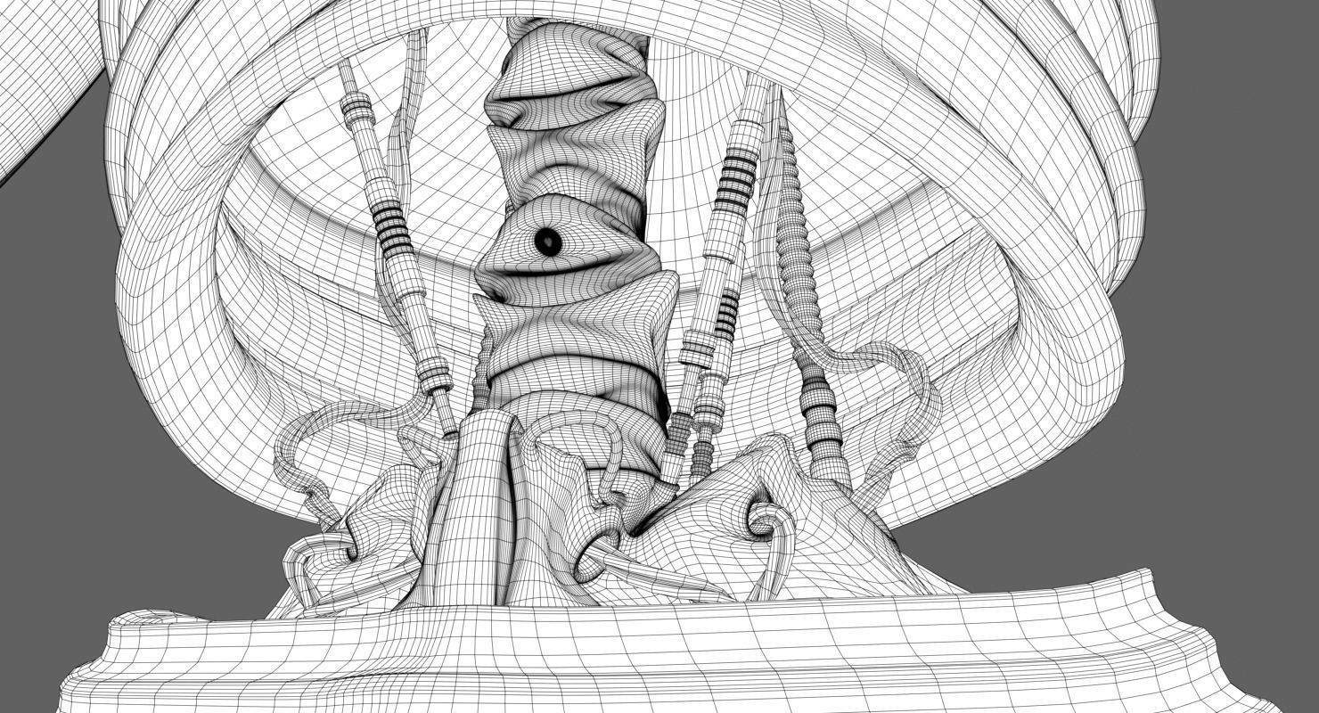 Robot Soldier Low-poly 3D model_17