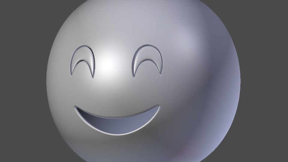 Emoji Smiling Face with Smiling Eyes 3D model_6