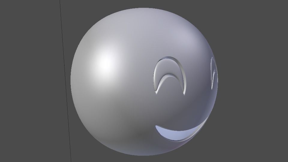 Emoji Smiling Face with Smiling Eyes 3D model_5
