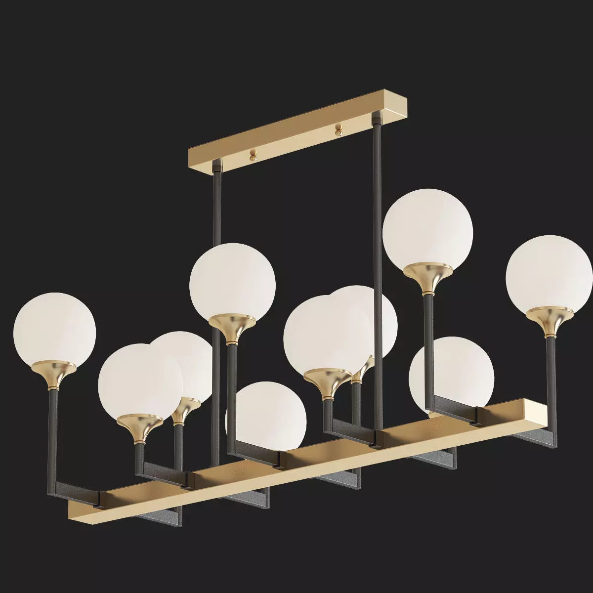 Valley Chandelier 10 3D model_0