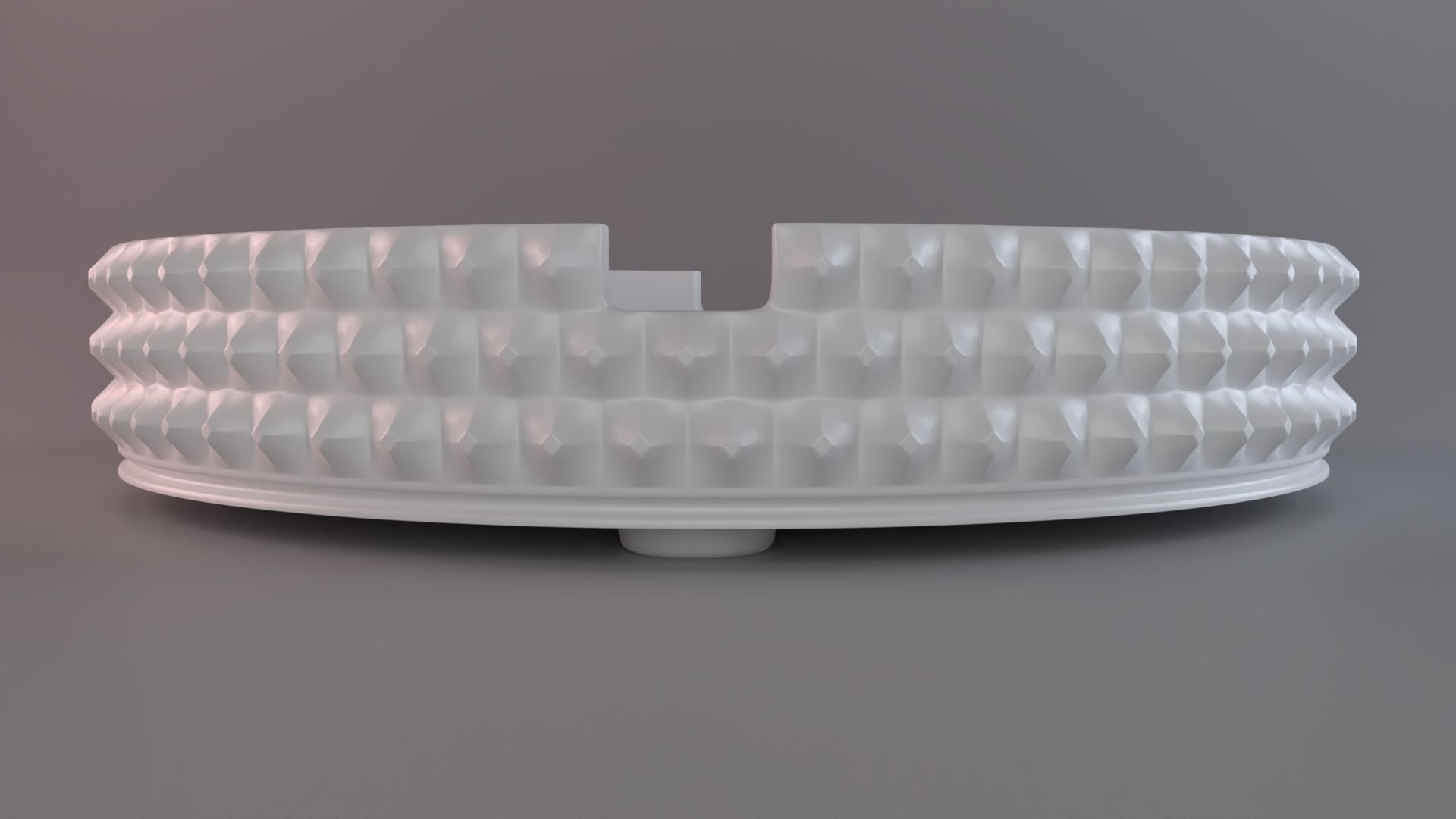 Ashtray Diamond Surface 3D print model_5