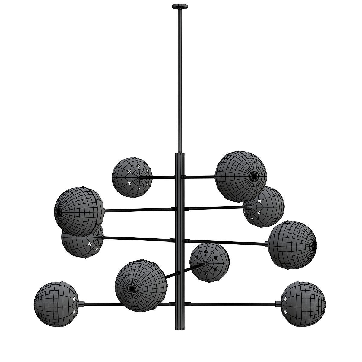 Abstraction Balls 3D model_7