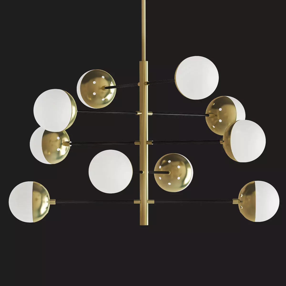 Abstraction Balls 3D model_0