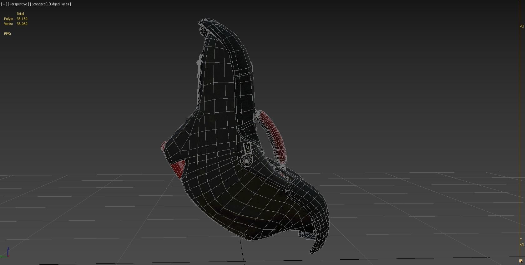 Baby Car Seat 3D model_11